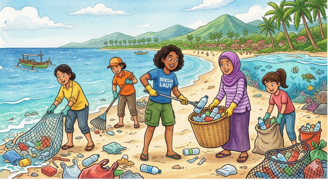 Pantai Bersih, Keluarga Sehat: Pentingnya Melindungi Wilayah Pesisir dari Sampah dan Pencemaran