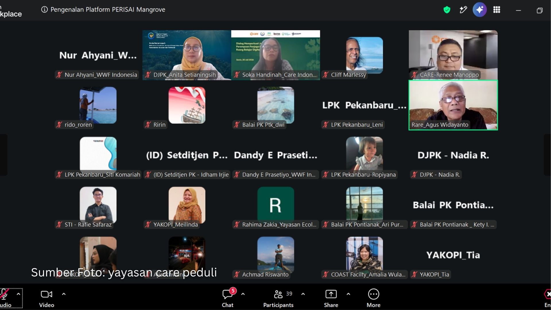 KKP dan Mitra Pembangunan Matangkan Platform PERISAI Mangrove, Perkuat Kepemimpinan Perempuan Pesisir